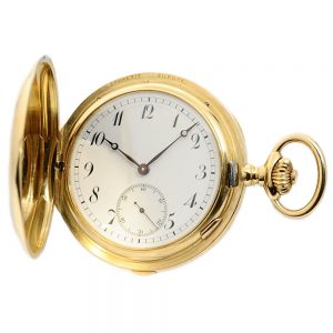 Swiss minute repeater with quarter-hour self strike Circa 1884