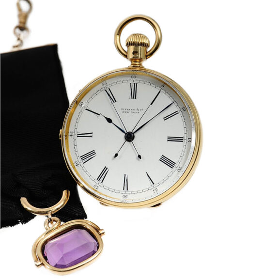 American pocket watch with split-seconds chronograph circa 1871 American pocket watch with split-seconds chronograph circa 1871