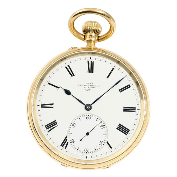 English heavy antimagnetic precision pocket watch Circa 1900