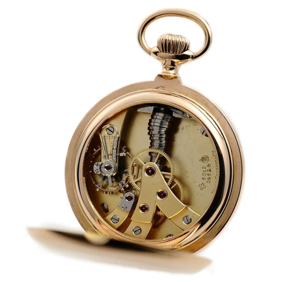 Swiss pocket watch with patented wind mechanism Circa 1880 Swiss pocket watch with patented wind mechanism Circa 1880