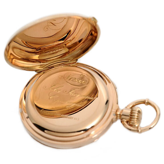 Heavy Danish minute repeating hunting cased pocket watch Circa 1878 Heavy Danish minute repeating hunting cased pocket watch Circa 1878