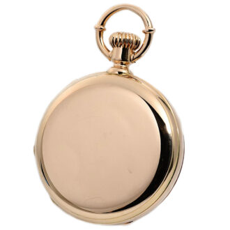 Heavy Danish minute repeating hunting cased pocket watch Circa 1878