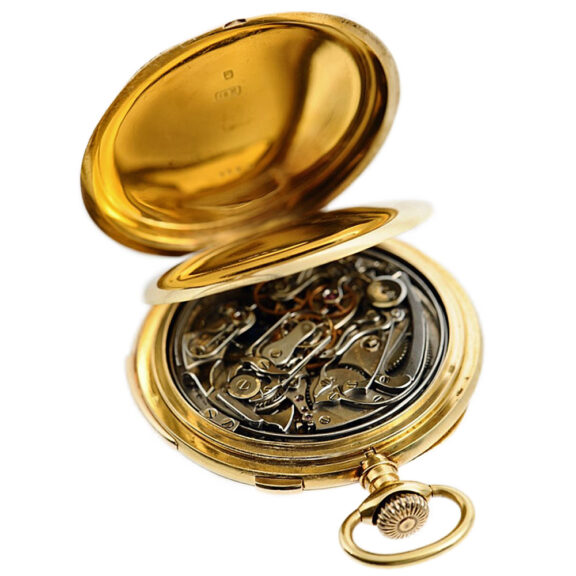 Swiss minute repeating split-seconds chronograph Circa 1910 Swiss minute repeating split-seconds chronograph Circa 1910