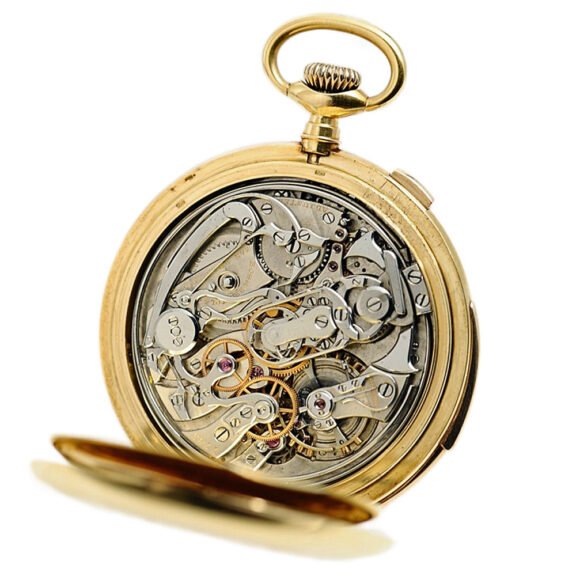 Swiss minute repeating split-seconds chronograph Circa 1910 Swiss minute repeating split-seconds chronograph Circa 1910