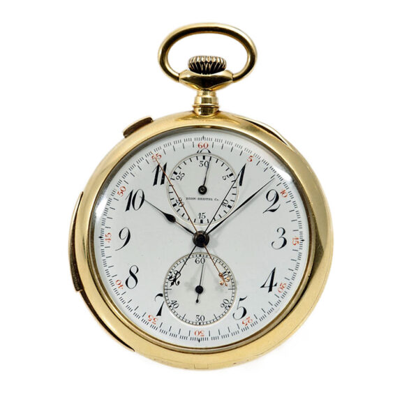 Swiss minute repeating split-seconds chronograph Circa 1910 Swiss minute repeating split-seconds chronograph Circa 1910