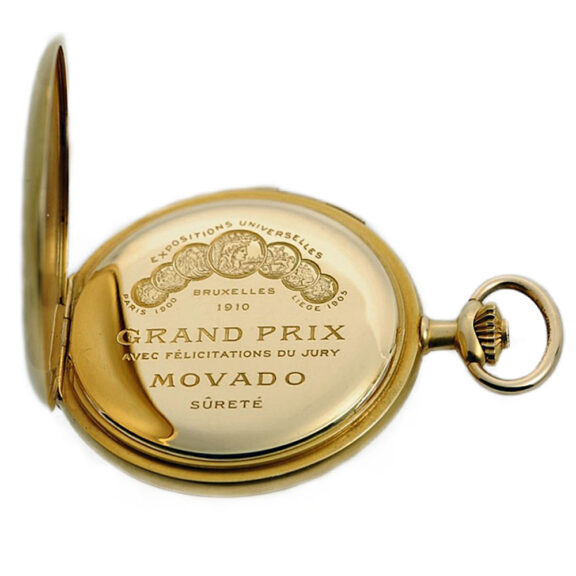 Swiss hunting cased minute repeating pocket watch Circa 1910 Swiss hunting cased minute repeating pocket watch Circa 1910