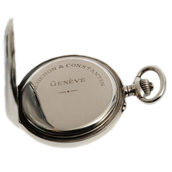 Swiss silver open faced lever chronograph watch Circa 1920 Swiss silver open faced lever chronograph watch Circa 1920