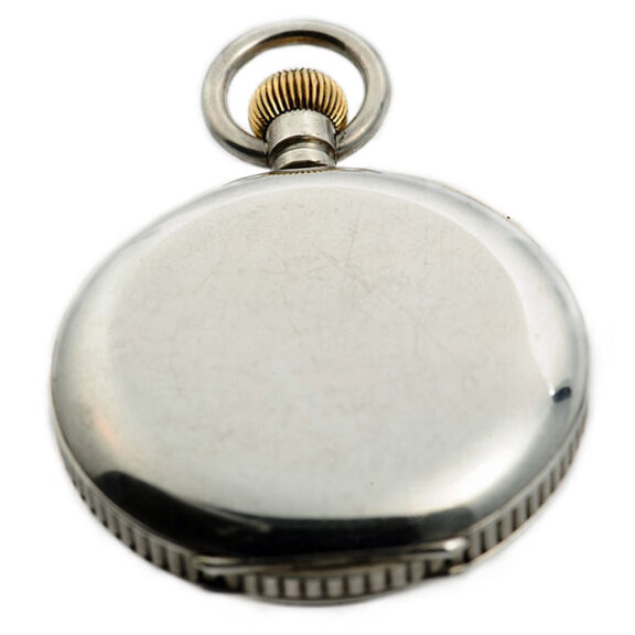 Swiss heavy open faced silver deck watch Circa 1910 Swiss heavy open faced silver deck watch Circa 1910