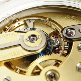 Swiss heavy open faced silver deck watch Circa 1910