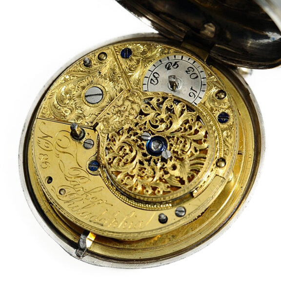 Rare American pair-cased verge pocket watch Circa 1790 Rare American pair-cased verge pocket watch Circa 1790