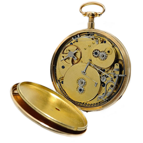 Swiss rose gold quarter repeating musical watch Circa 1830 Swiss rose gold quarter repeating musical watch Circa 1830