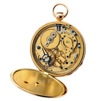 French rose gold quarter repeating pocket watch Circa 1820