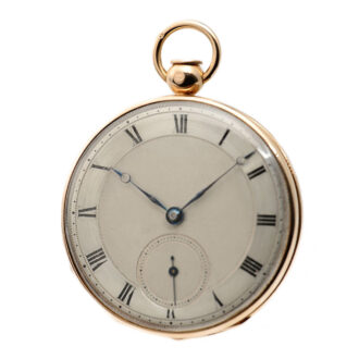 French rose gold quarter repeating pocket watch Circa 1820