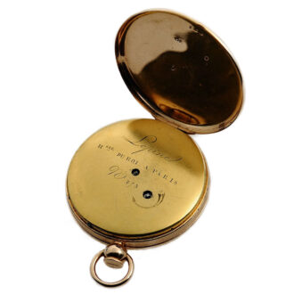 French rose gold quarter repeating pocket watch Circa 1820