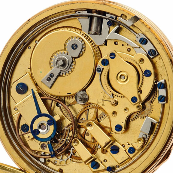 French rose gold quarter repeating pocket watch Circa 1820 French rose gold quarter repeating pocket watch Circa 1820