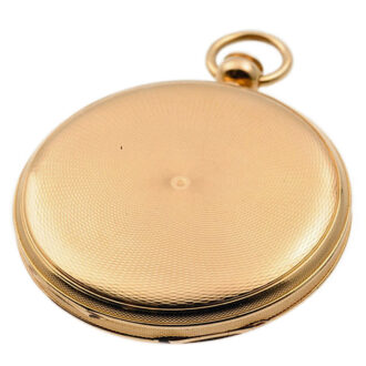 Swiss repeating pocket watch with date indicator Circa 1820