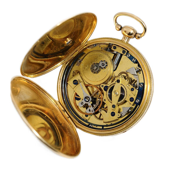 Important French quarter repeater with calendar Circa 1820 Important French quarter repeater with calendar Circa 1820