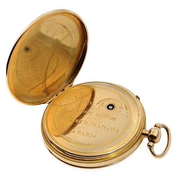 Important French quarter repeater with calendar Circa 1820 Important French quarter repeater with calendar Circa 1820