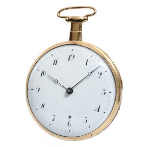 French quarter repeating pocket watch with carillon Circa 1810