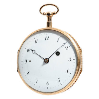 French rose gold quarter repeating pocket watch Circa 1820