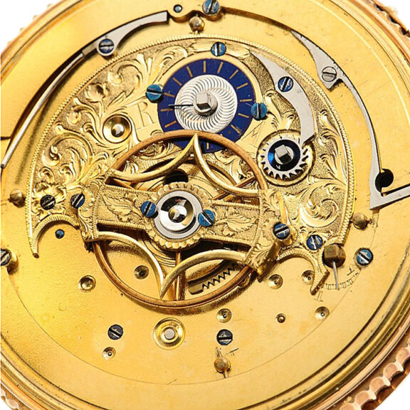 French rose gold quarter repeating pocket watch Circa 1820 French rose gold quarter repeating pocket watch Circa 1820