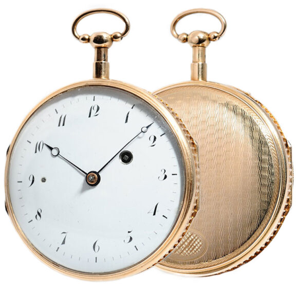 French rose gold quarter repeating pocket watch Circa 1820