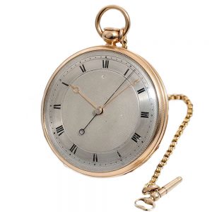 Swiss independent centre seconds cylinder watch Circa 1820