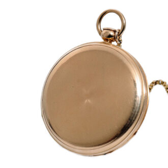 Swiss independent centre seconds cylinder watch Circa 1820