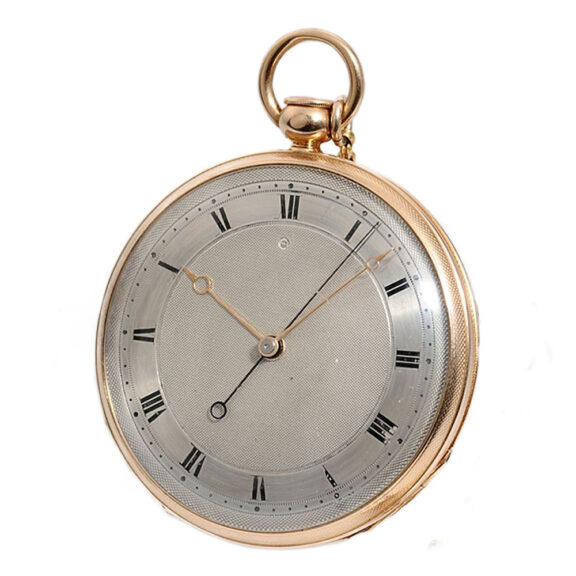 Swiss independent centre seconds cylinder watch Circa 1820 Swiss independent centre seconds cylinder watch Circa 1820