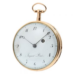 Swiss 18K rose gold quarter repeating pocket watch Circa 1790