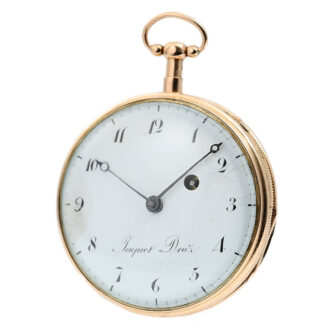 Swiss 18K rose gold quarter repeating pocket watch Circa 1790