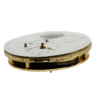 Swiss gold watch with rare Debaufré escapement Circa 1830