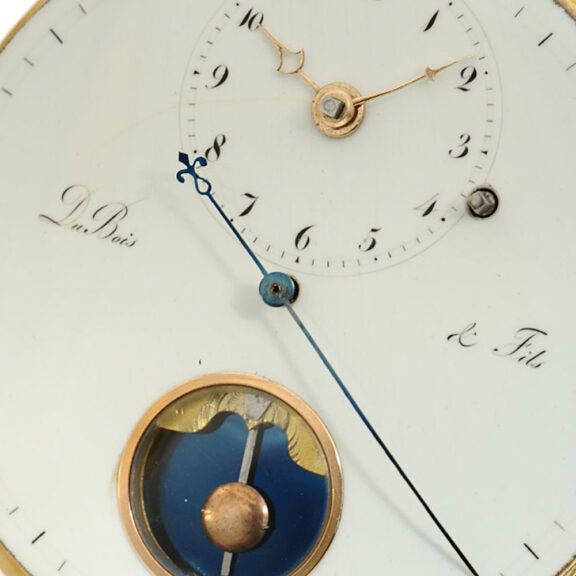 Swiss gold watch with rare Debaufré escapement Circa 1830 Swiss gold watch with rare Debaufré escapement Circa 1830