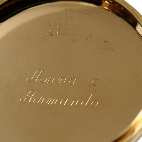 Swiss gold watch with rare Debaufré escapement Circa 1830 Swiss gold watch with rare Debaufré escapement Circa 1830