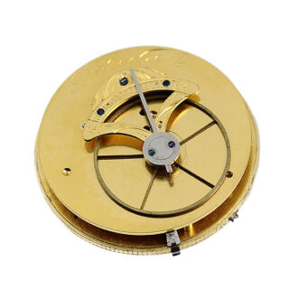 Swiss gold watch with rare Debaufré escapement Circa 1830