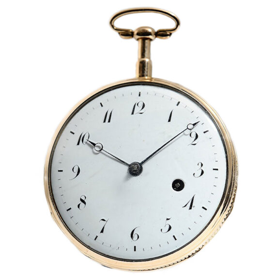 French gold repeater with pin wheel escapement Circa 1815