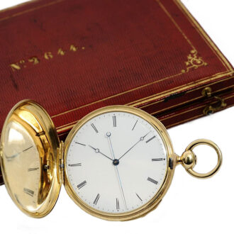 Swiss repeater with independent jumping seconds Circa 1855