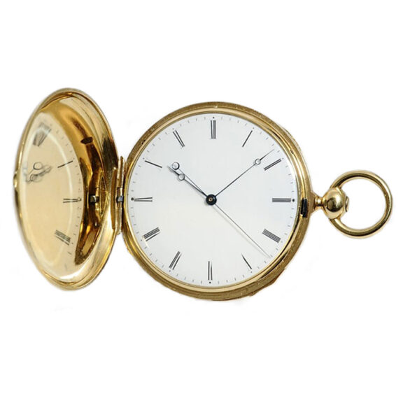 Swiss repeater with independent jumping seconds Circa 1855