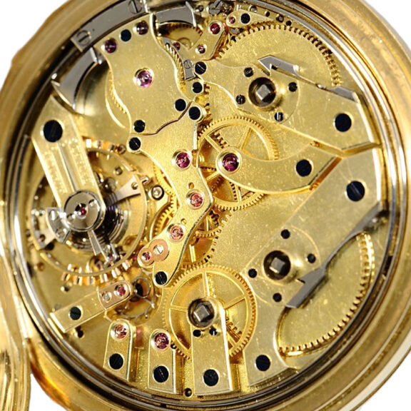 Swiss repeater with independent jumping seconds Circa 1855 Swiss repeater with independent jumping seconds Circa 1855