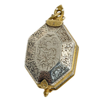 English octagonal Renaissance pendant watch Circa 1620