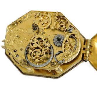 English octagonal Renaissance pendant watch Circa 1620
