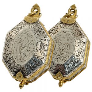 English octagonal Renaissance pendant watch Circa 1620