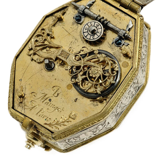 Extremely rare French octagonal-shaped watch Circa 1630 Extremely rare French octagonal-shaped watch Circa 1630