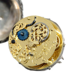 French silver one-handed pre-balance spring watch Circa 1635