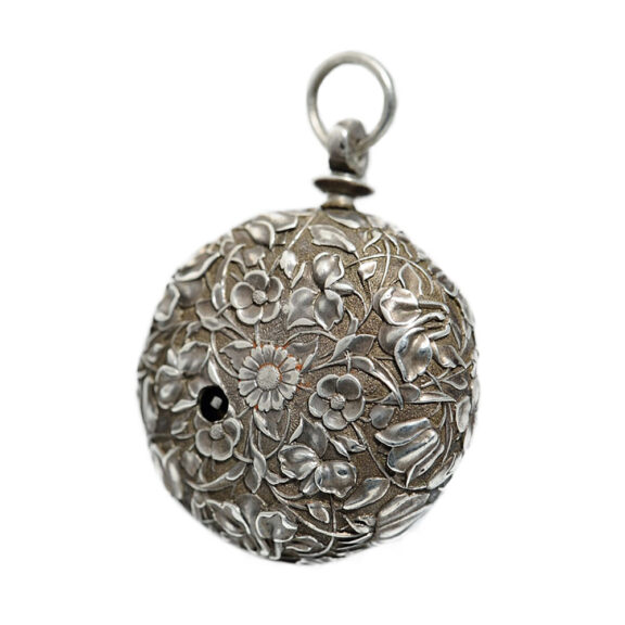 French silver one-handed pre-balance spring watch Circa 1635 French silver one-handed pre-balance spring watch Circa 1635