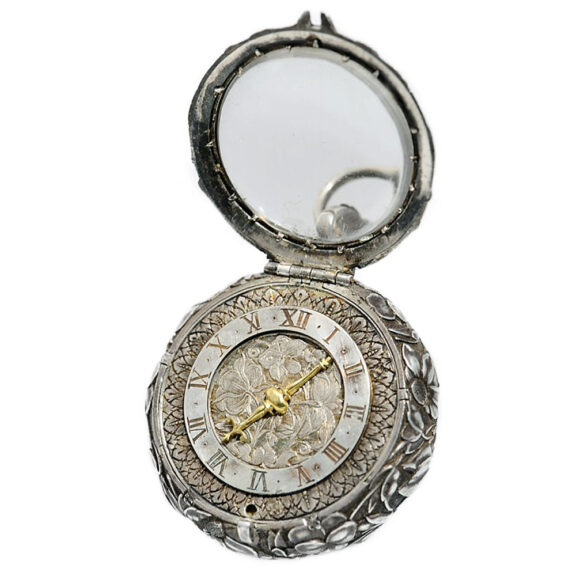 French silver one-handed pre-balance spring watch Circa 1635 French silver one-handed pre-balance spring watch Circa 1635