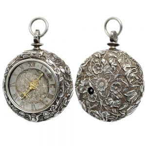 French silver one-handed pre-balance spring watch Circa 1635