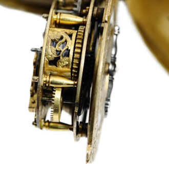 French oval Renaissance drum watch with alarm Circa 1650