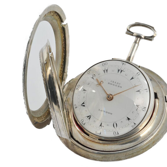 English silver watch in triple case for Ottoman market Circa 1815 English silver watch in triple case for Ottoman market Circa 1815