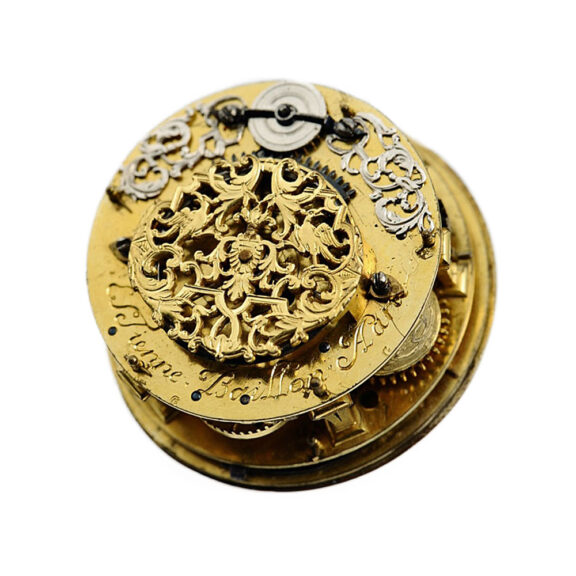 Rare French silver coach clock with alarm Circa 1705 Rare French silver coach clock with alarm Circa 1705
